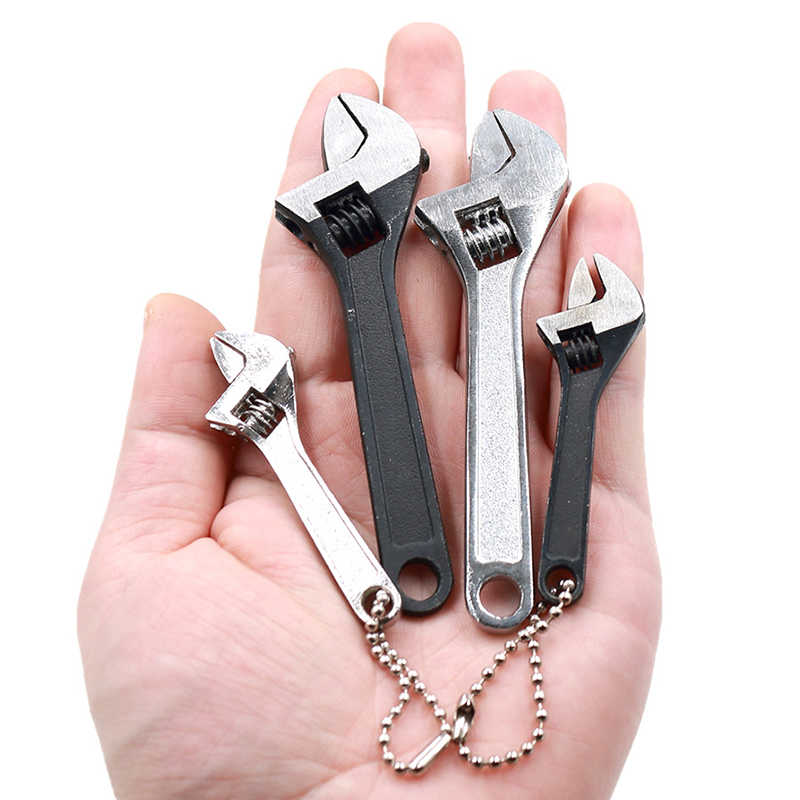 Pipe Wrench Adjustable - Mini llave ajustable de 2,5/4 pulgadas,