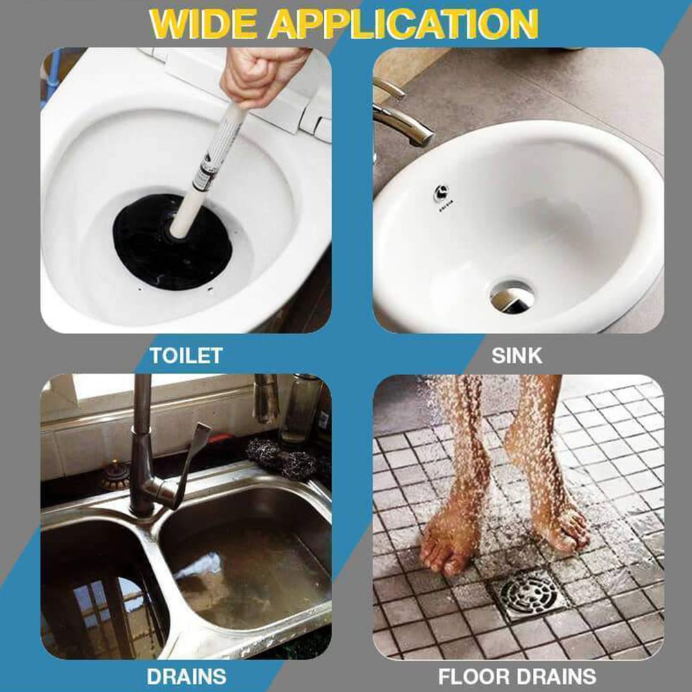 Plumbing Snake Drain - Desatascador de Tuberías Flexible de 10