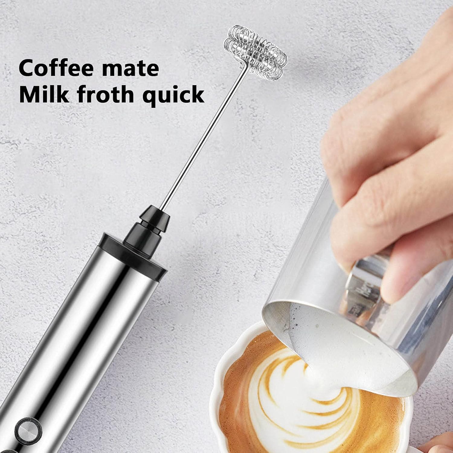 Home Improvement Help - Batidora de Leche Eléctrica de Mano
