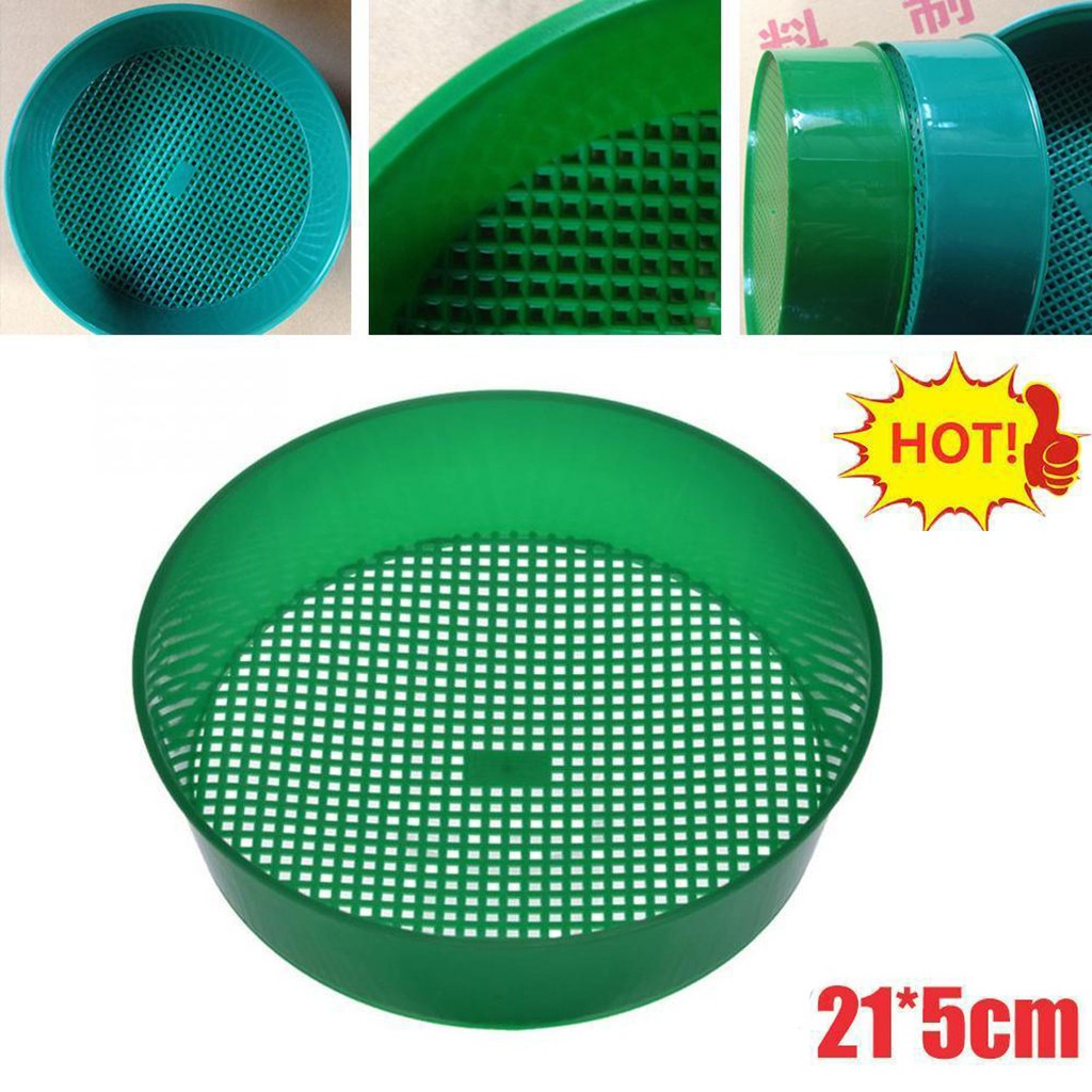 Home Improvement Help - Tamiz de plástico para jardín, herramienta