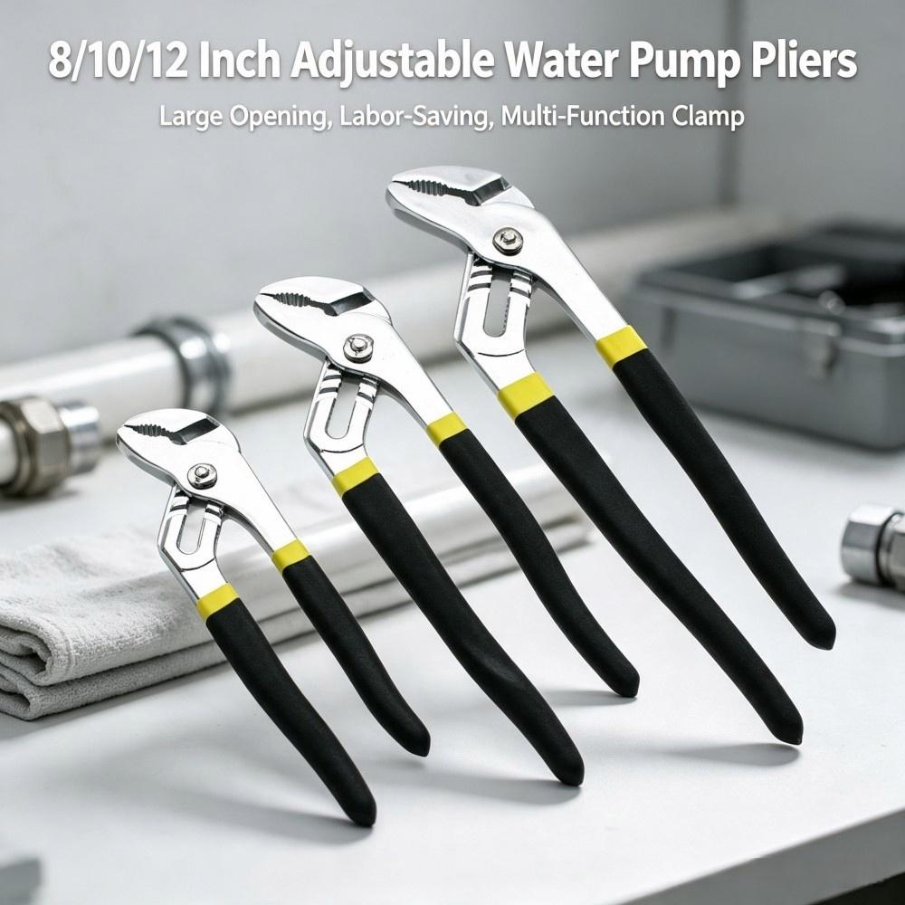 Pipe Wrench Adjustable - Alicates Ajustables Portátiles para Bomba de
