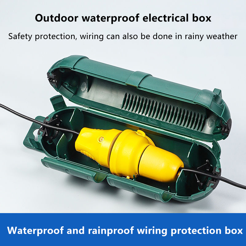 Electrical Outlet Cover - Cubierta de seguridad para cable de