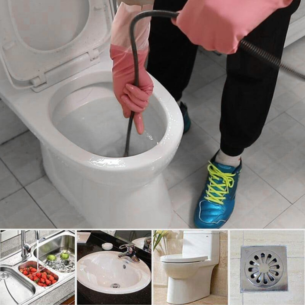 Desatascador de Tuberías Flexi - Plumbing Snake Drain reseña y precio