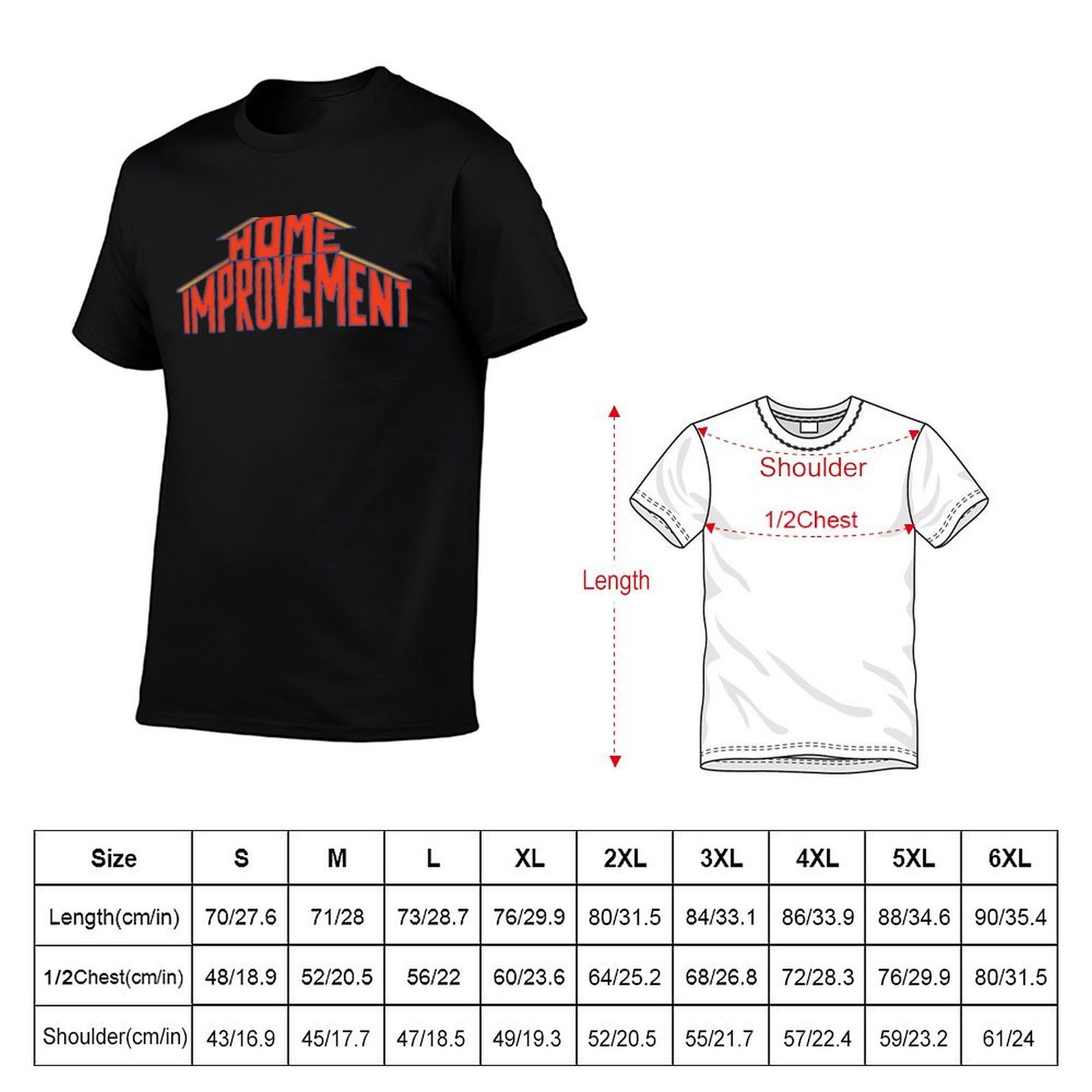 Camiseta con logotipo de Home  - Home Improvement Logo reseña y precio