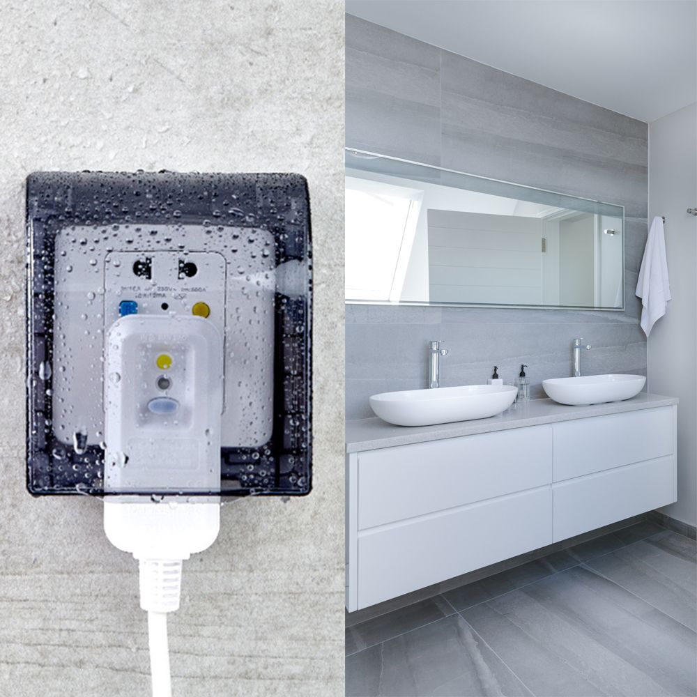Cubierta Autoadhesiva para Enc - Electrical Outlet Cover reseña y precio