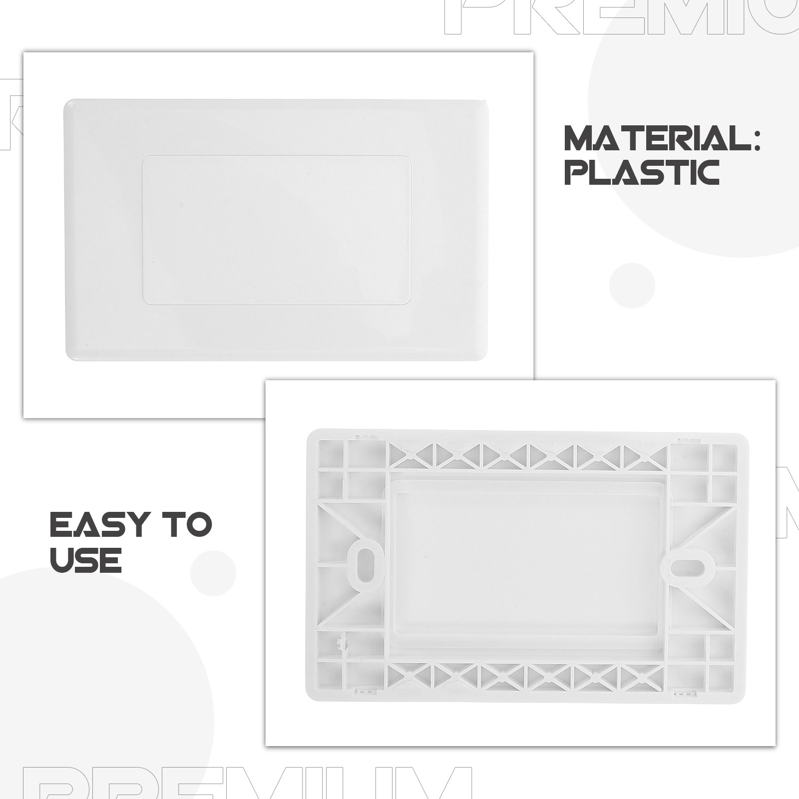 4 piezas de cubiertas de plást - Electrical Outlet Cover reseña y precio
